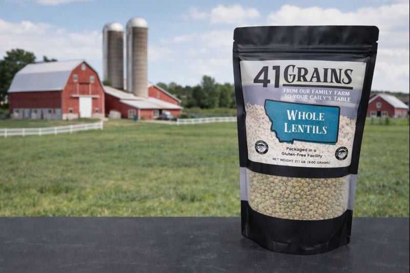 Whole Lentils – Clean, Unprocessed, Naturally Protein-Rich