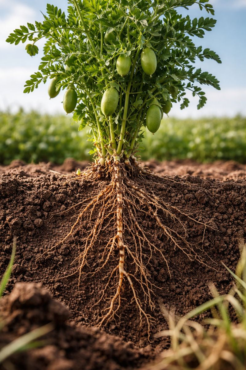 Why Chickpeas Make Sense on Our Farm: Water, Fertilizer, and What Comes Next