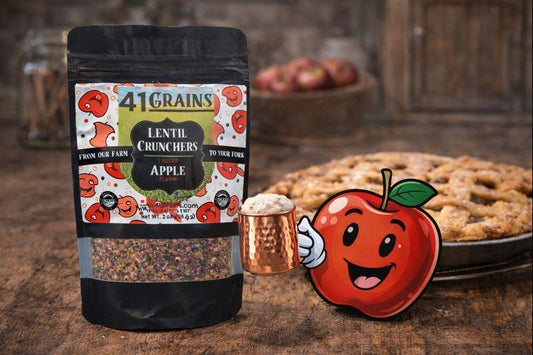 Sauced Apple Lentil Crunchers