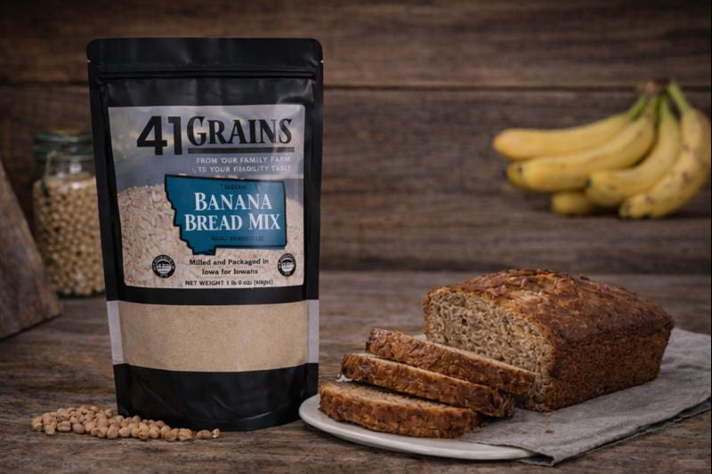 Banana Bread Mix –  Farm Grown Goodness in a Moist, Protein-Rich Banana Bread