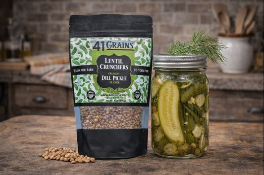 Dill Pickle Lentil Crunchers