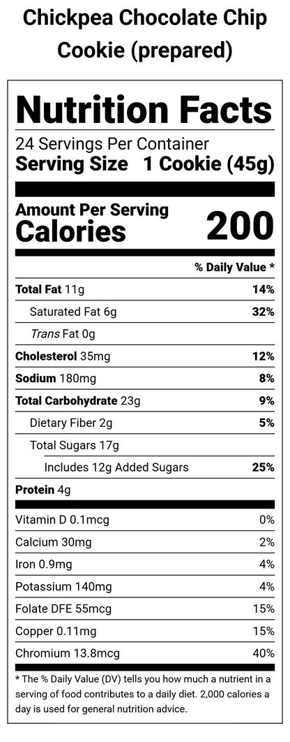 Chocolate Chip Cookie Mix – Soft, Golden, Gluten-Free Cookie Mix