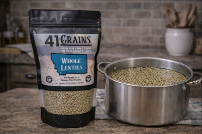 Whole Lentils – Clean, Unprocessed, Naturally Protein-Rich