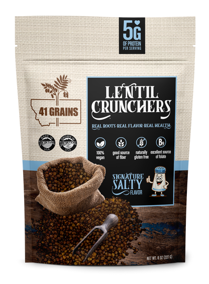 Signature Salty Lentil Crunchers