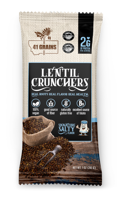 Signature Salty Lentil Crunchers