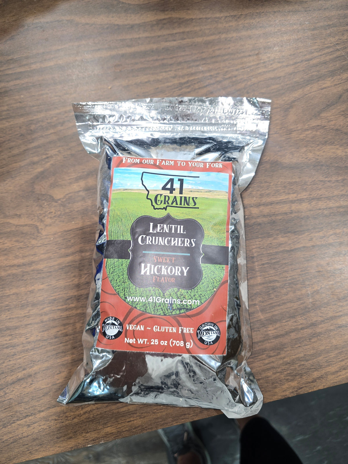 Sweet Hickory Lentil Crunchers
